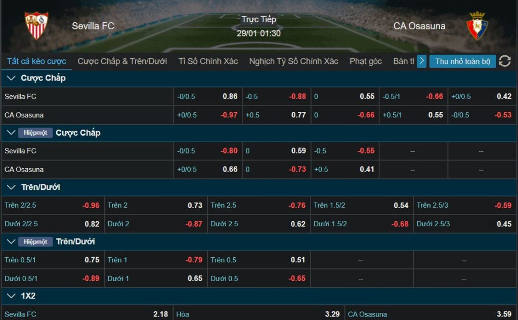 Osasuna và cơ hội của họ